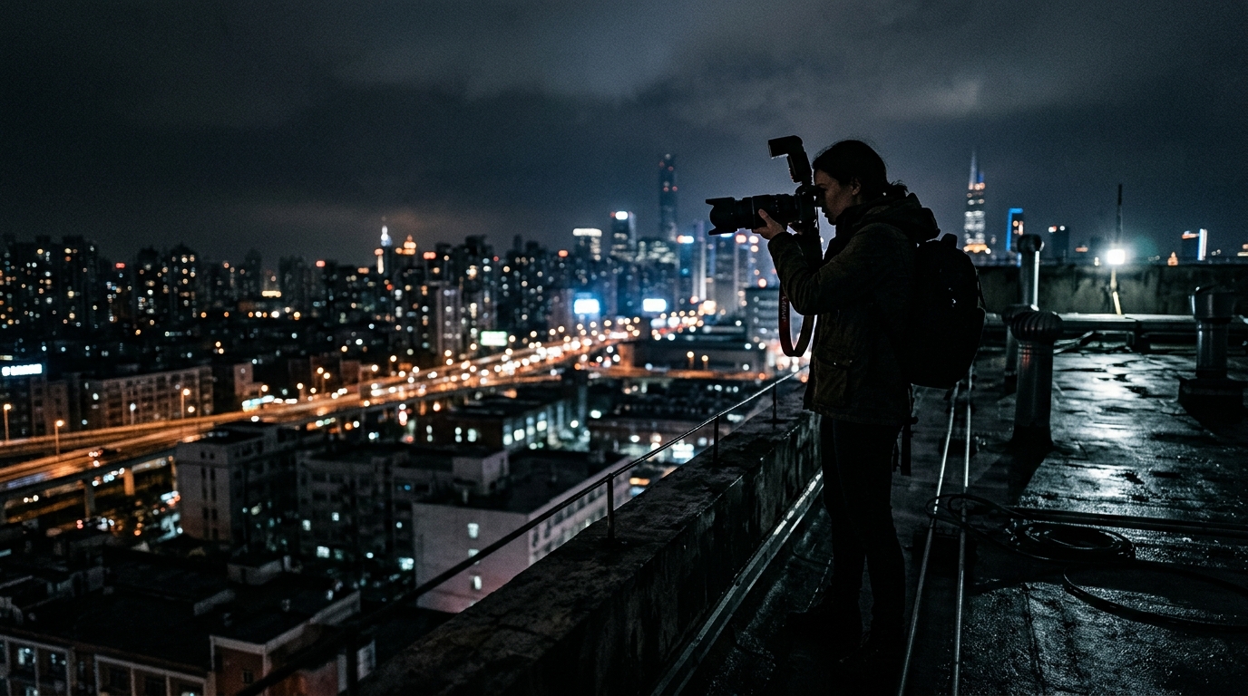 Cinematic photography on location